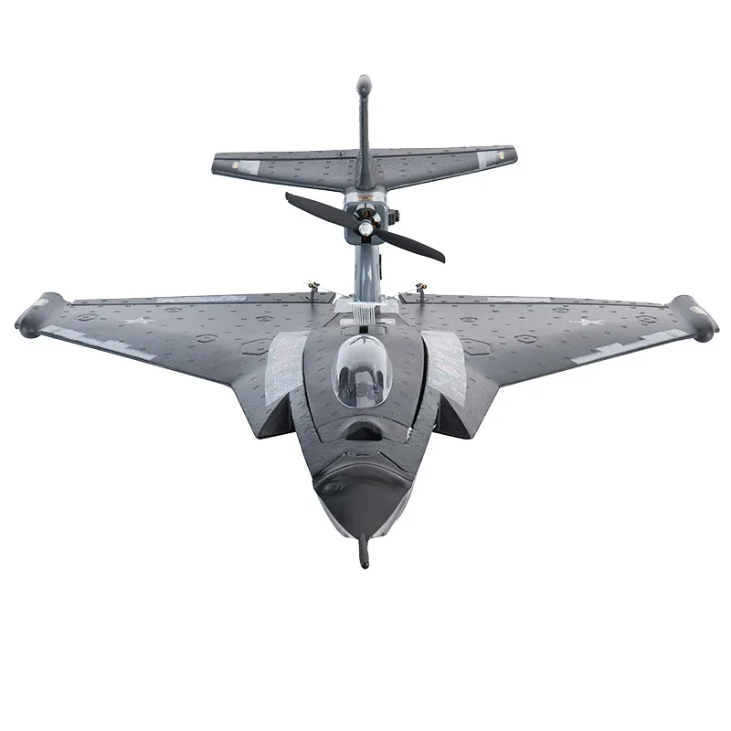 EPP 640 мм размах крыльев RC Самолет готов к полету DIY 3D трюк фиксированное крыло военный истребитель с батареей дистанционное управление RTF