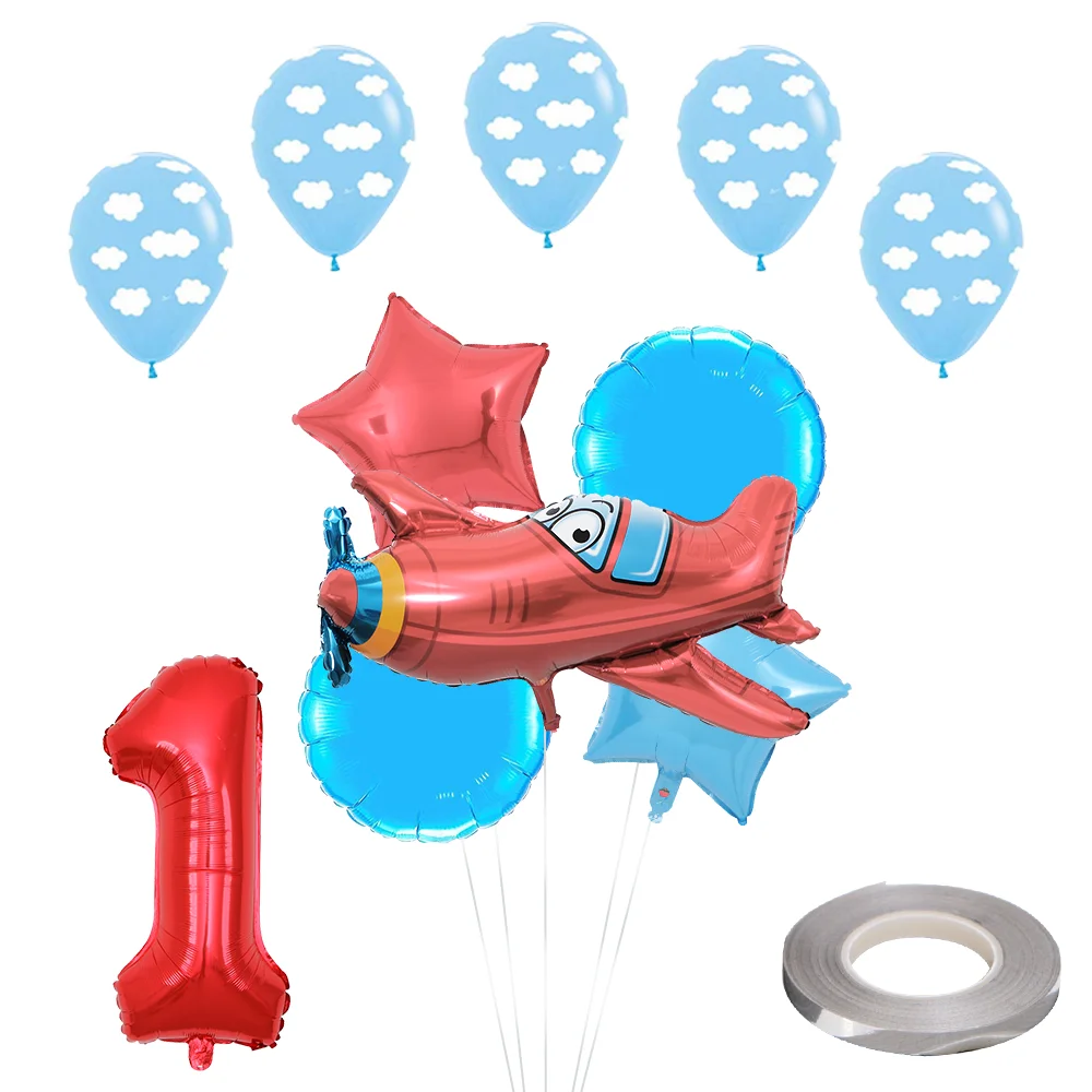 12 шт./лот, воздушные шары с гелием из фольги, 30 дюймов, красные вечерние надувные шары с цифрами, праздничные украшения для детских игрушек, Звездные шары