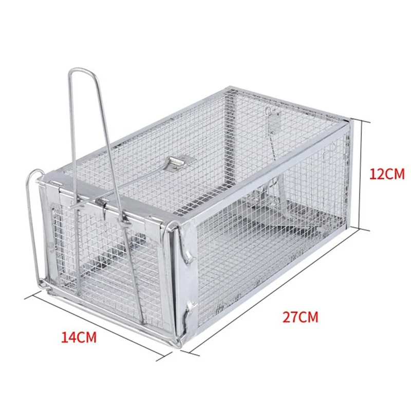 

New Reusable Rat Trap Heavy Duty Mouse Pest Animal Mice Hamster Cage Control Bait Rodent Repeller Catch MouseHamster Mouse Trap