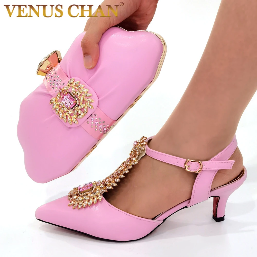 Pink ladies pumps Clearance