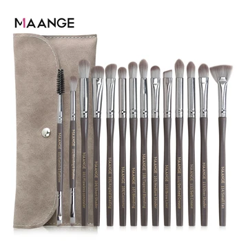 

MAANGE New 5/10 Pieces Makeup Brushes Set With Bag Eye Shadow Eyeliner Eyelash Lip Make Up Brush Cosmetic Beauty Tools Kits Hot