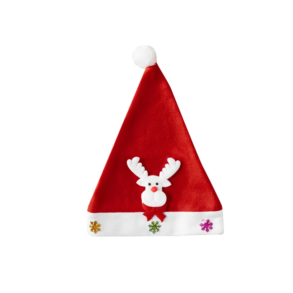 1 шт., новинка,, детский светодиодный Рождественский головной убор для взрослых, Санта-Клаус, олень снеговик, рождественские подарки, шапка, шляпа для взрослых, шапка Санта-Клауса