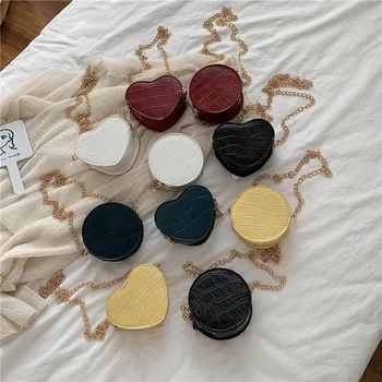 

New mini bag female 2020 Korean version of the crocodile pattern chain shoulder messenger bag wild ins lipstick bag