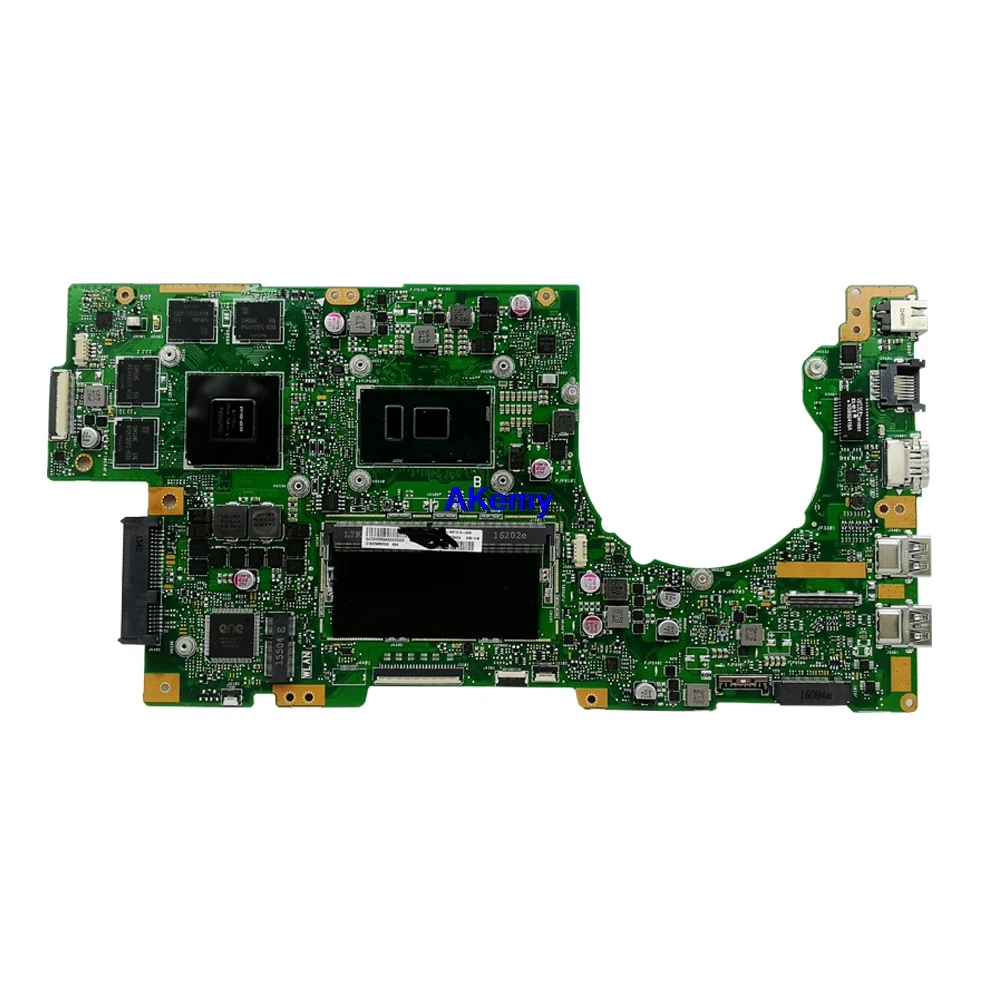  K501UW Laptop motherboard for ASUS K501UXM K501UQ K501U original mainboard DDR4 8G-RAM I5-6200U GTX