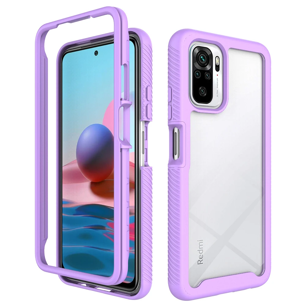 Case for Redmi Note 10 Note 9T Xiaomi Poco M3 360 Full Protection Back