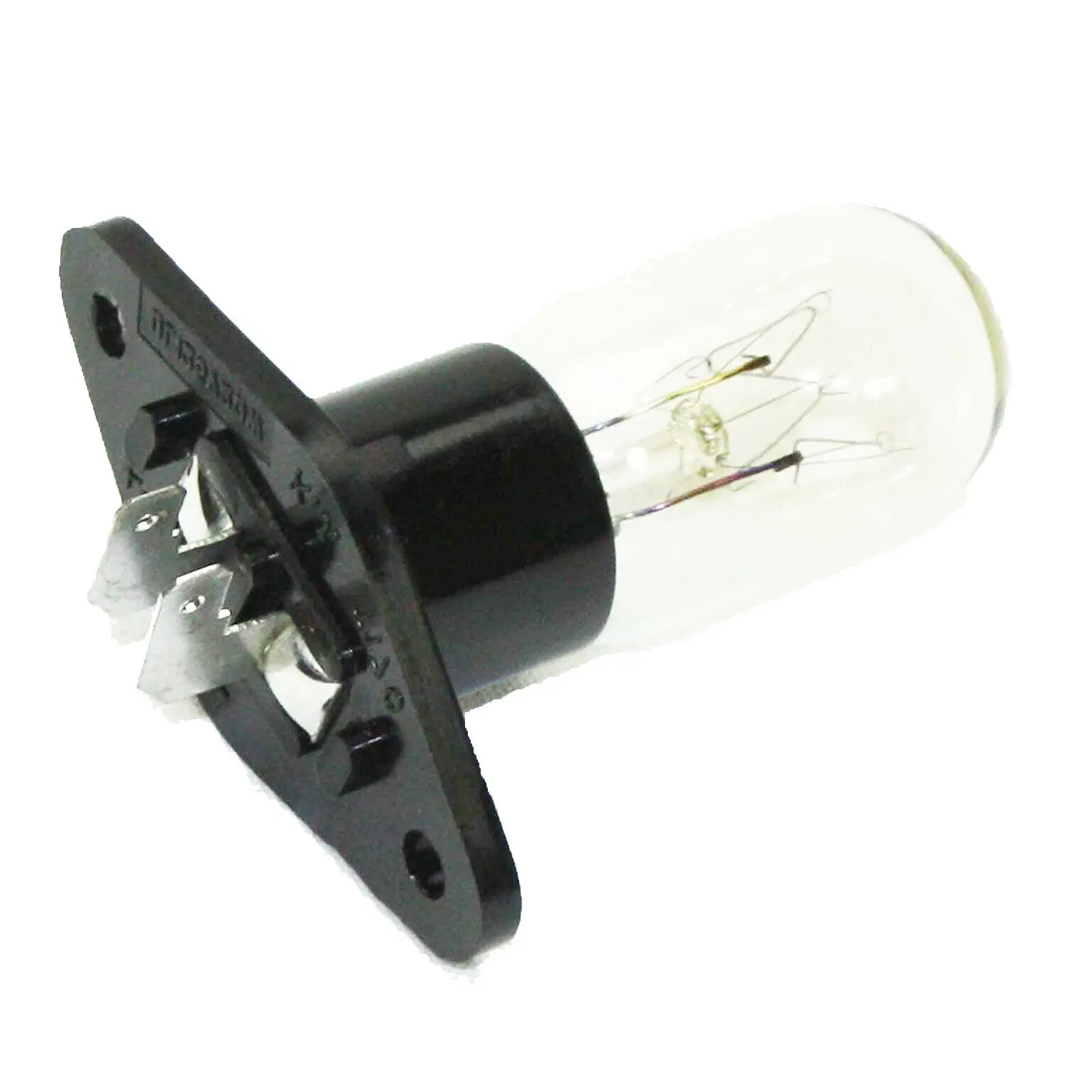 Microwave Oven Light Bulb Lamp 2x 240V / 25W With Base Vertical Right T170 Base