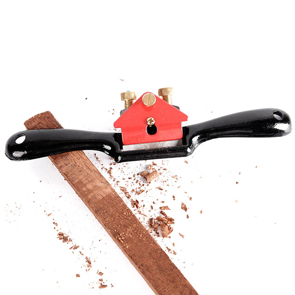 

9'' Metal Blade Spoke Shave Plane Woodworking Adjustable Wood Manual Planer 1PC