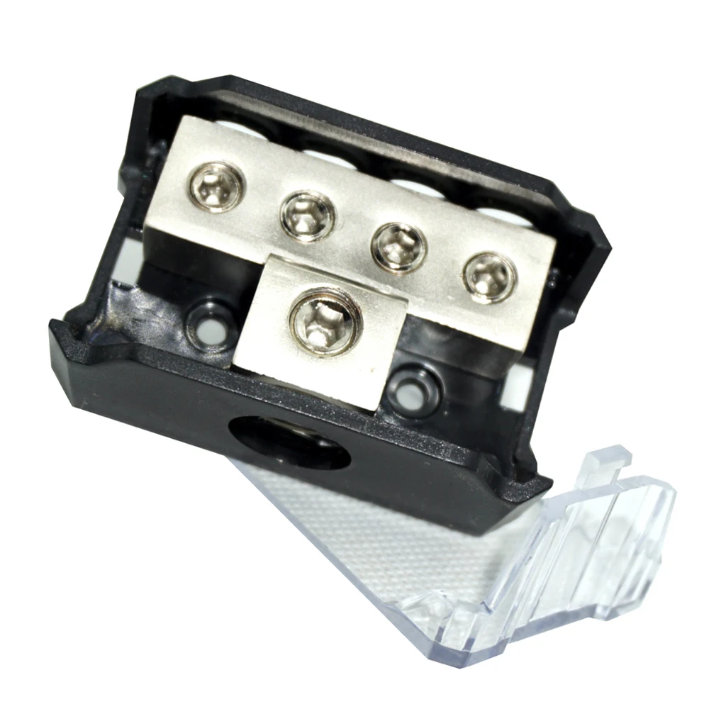Digital Power Amplifier Distribution Block Splitter (1* 0GA To 4* 4GA Port)