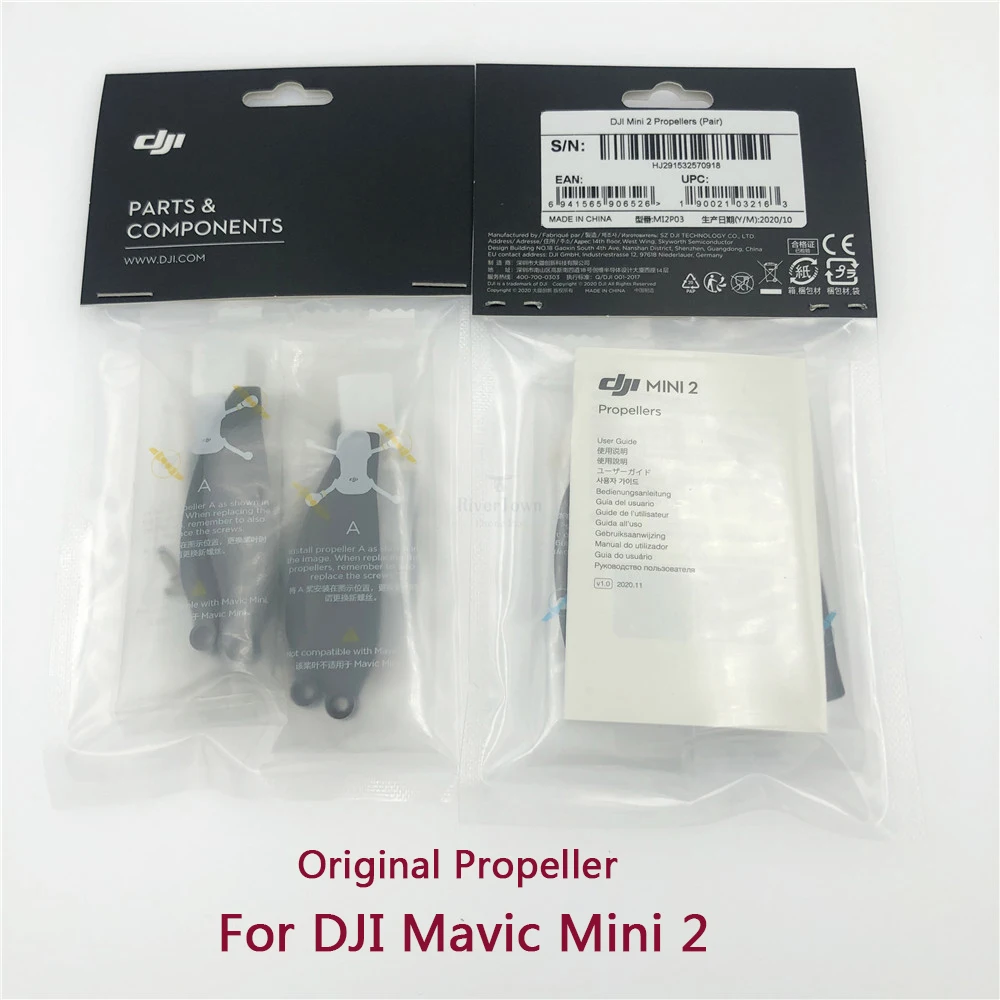 1/2/4 пар оригинальные пропеллеры DJI Mini 2 с винтами запасные части для Mavic замена