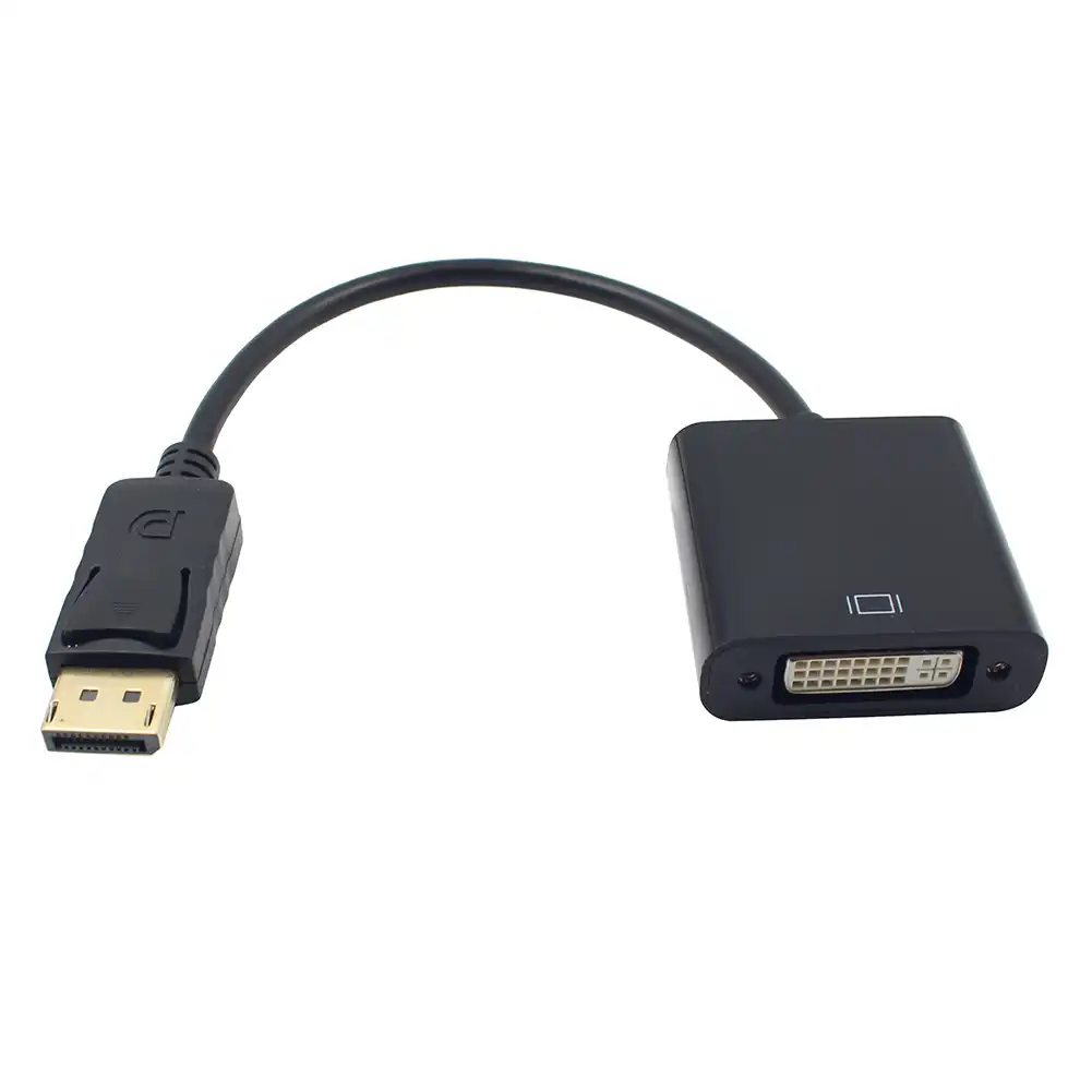 dp displayport display port male to dvi female adapter cable for