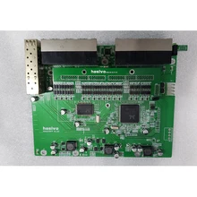 Обратное PoE Питание switch 16x10 M/100 M PoE и 2SFP порт Gigabit Ethernet switch PCB Материнская плата