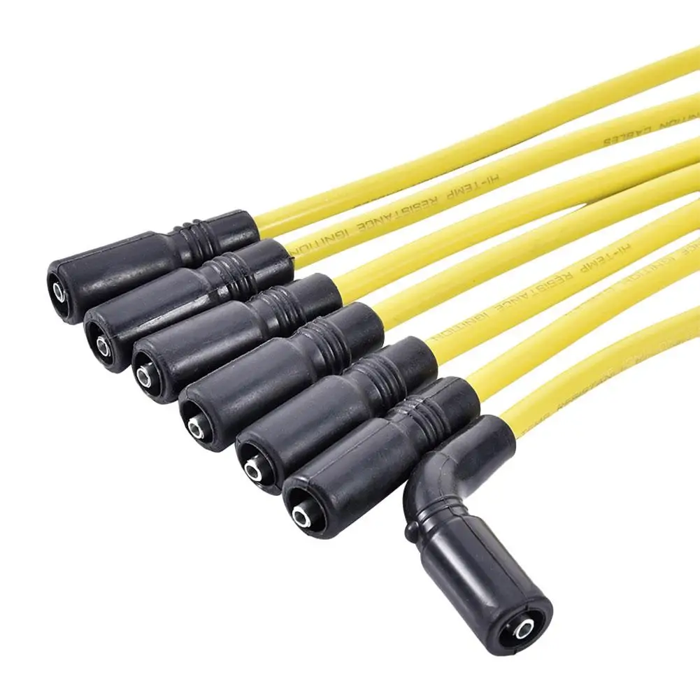 7 шт. набор проводов зажигания для автомобиля суб цилиндр набор проводов для кабель свечи зажигания для CHEVROLET K1500 1996-1998 для ASTRO
