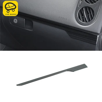 

CARMANGO for VW Volkswagen Tiguan 2010-2016 Car Styling Passenger Seat Glove Box Pad Cover Trim Frame Sticker Interior Accessory
