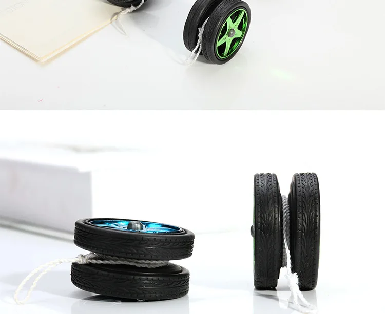 Гальваническое колесо YO-YO Walk Ball YOYO детский ночной рынок креативный ластик распродажа игрушки Традиционная игрушка