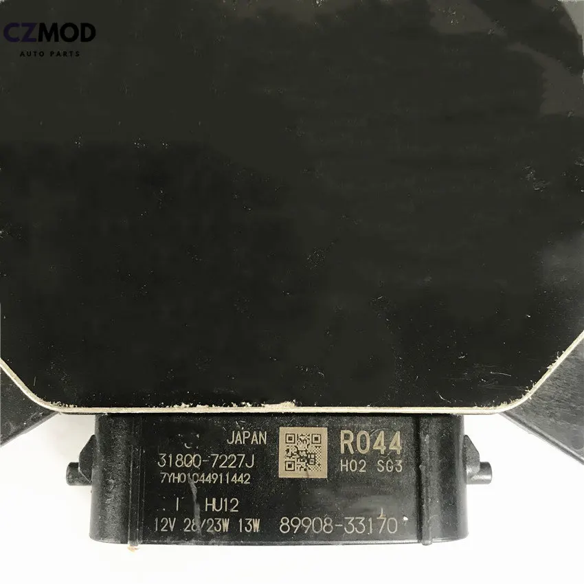 CZMOD 89908-33170 R044 б/у правая боковая фара светодиодный драйвер Управление блок 31800-7227J HU12 89908 33170 автомобильные аксессуары - Цвет: black 89908-33170