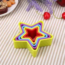 5 шт./компл. Рождественский 3D Fondant(сахарная) печенья прессформы для Пластик инструмент для выпечки