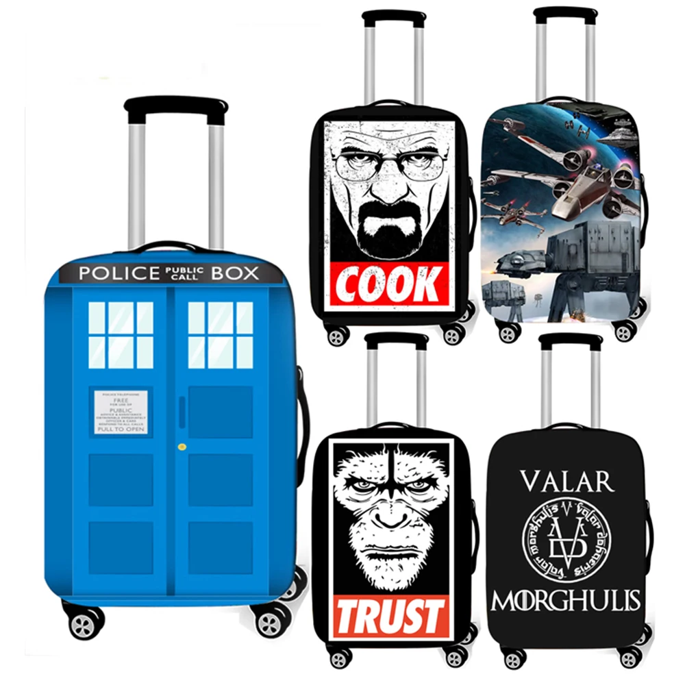 Protective-Cover Covers Booth-Luggage Trolley Travelling Case Elastic for Anti-Dust Telephone