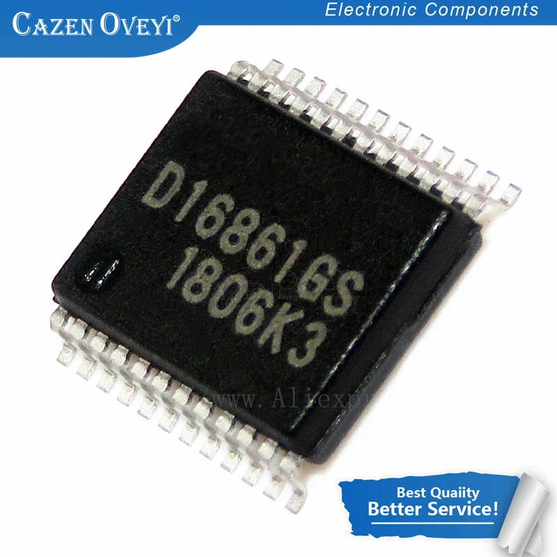 

1pcs/lot D16861GS SSOP-24 D16861 SSOP 16861GS SSOP-24 SMD In Stock