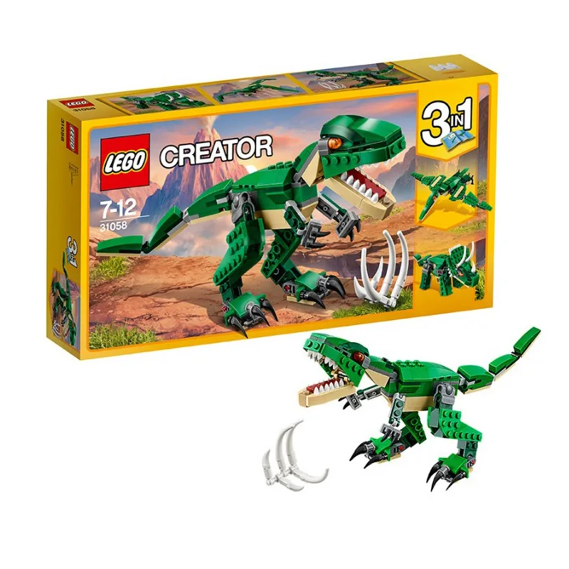 СОЗДАТЕЛЬ серии T-Rex 31058 сплайсинга игрушки