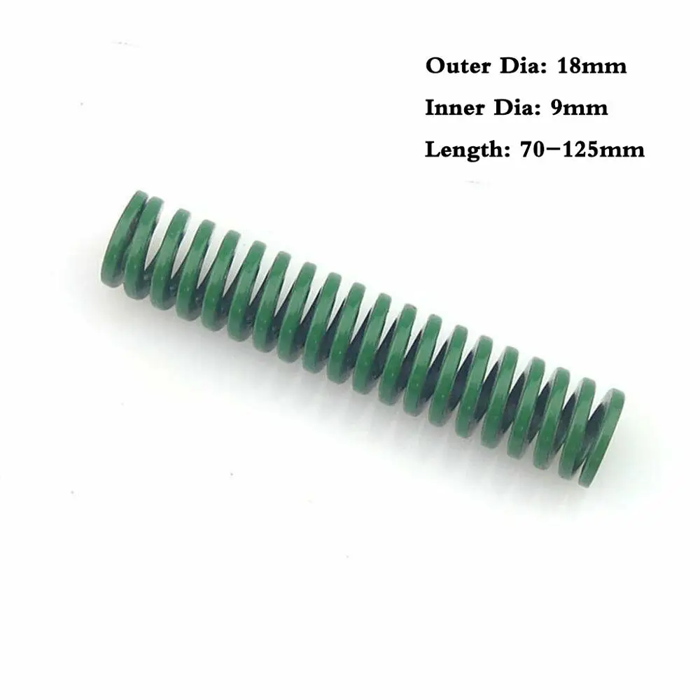 OD 18mm /& ID 9mm Light//Medium//Heavy Mold Mould Springs Compression Die Spring