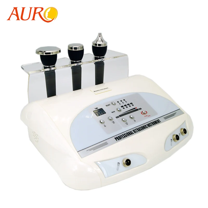Facial Massager Face Massager AURO 1Mhz Ultrasound Facial Machine Ultrasonic Skin Tighten Face Massage Facial Cleansing Beauty Equipment for Home