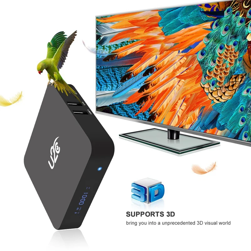 U2C X Turbo ТВ приставка Android 7,1 Octa Core 3g+ 16G+ Wifi 64 бит Smart Tv Box Поддержка Bluetooth 4,1 4 K 3D H.265 двухчастотный Eu P