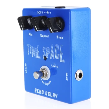 

Hot New Guitar Delay Pedal CP-17 Guitar Digital Delay Pedal 600ms Max True Bypass