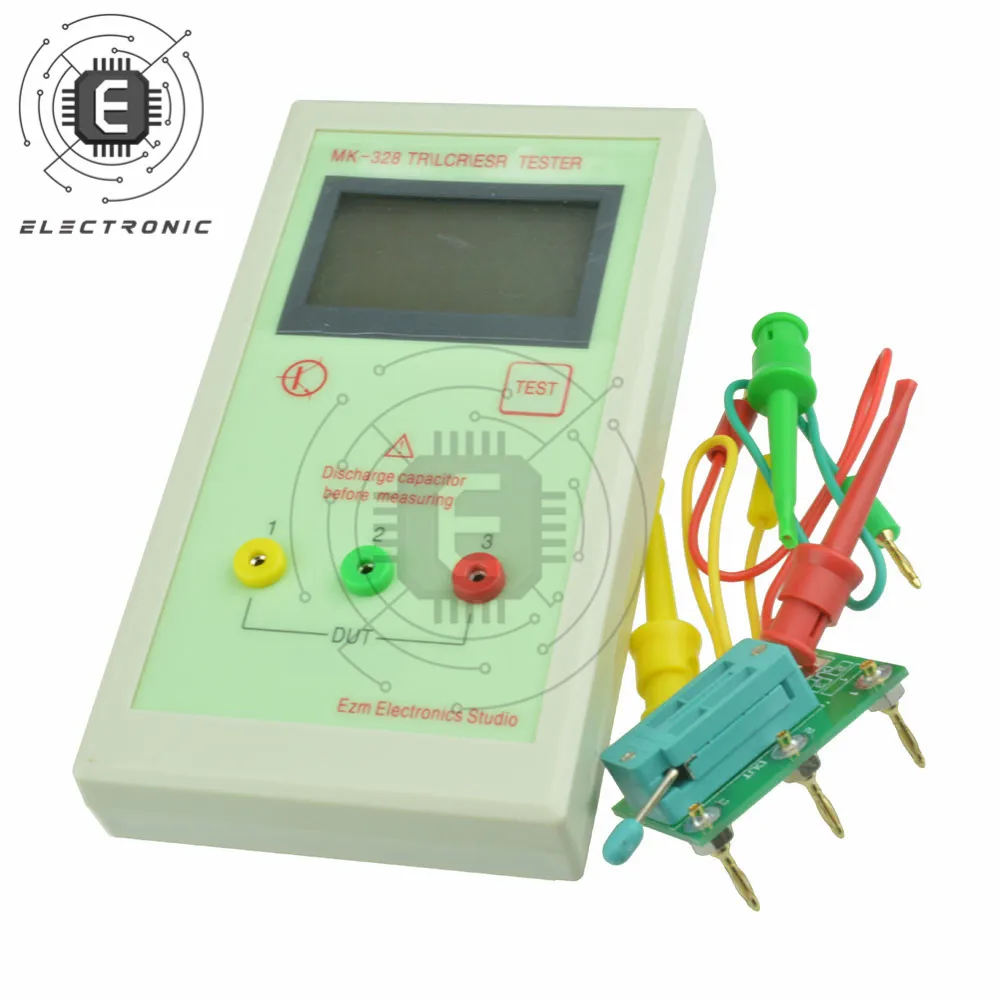 MK-328 ESR Transistor Tester Meter Inductance Capacitance Resistance LCR TEST MOS/PNP/NPN Automatic Detection 3