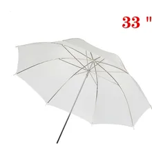 3" дюймовые Зонты оборудование для фотосъемки 83 см белые фотостудии здание вспышки Зонты