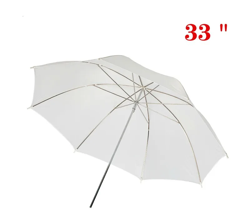33 " Inches Umbrellas Photography Equipment 83cm White Photo Studio