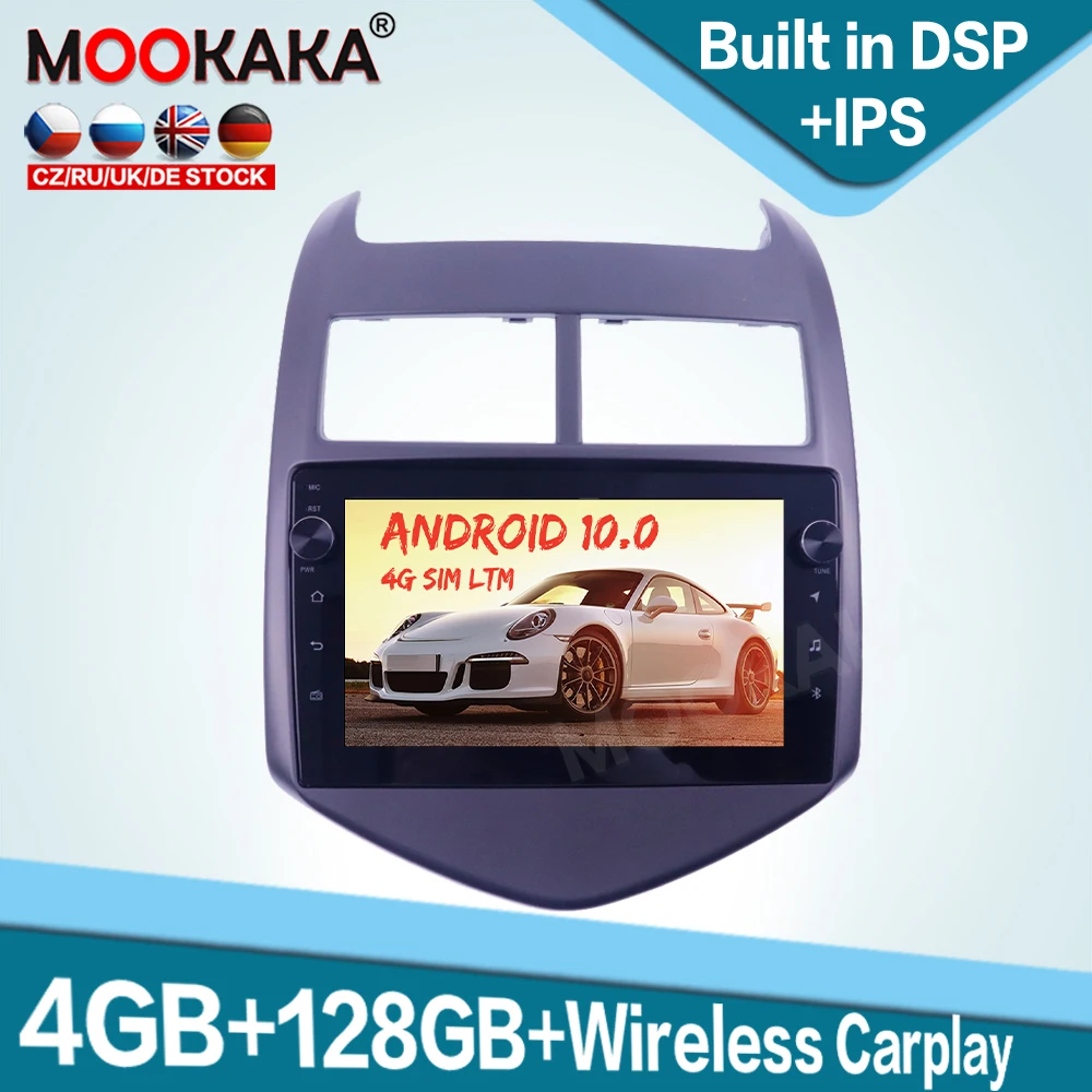 

for Chevrolet Aveo 2011-2015 128GB Carplay Android 10.0 Car Multimedia Player Auto Radio GPS Navigation Audio Stereo Head Unit