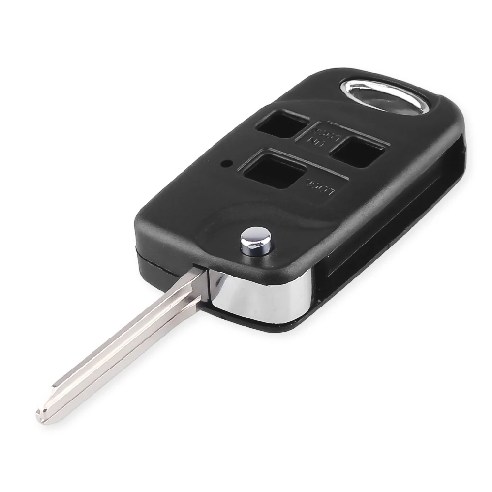 Брелок KEYYOU для Toyota CAMRY RAV4 Corolla PRADO YARIS Land Cruiser Prado Tarago 2/3 кнопки пульт дистанционного