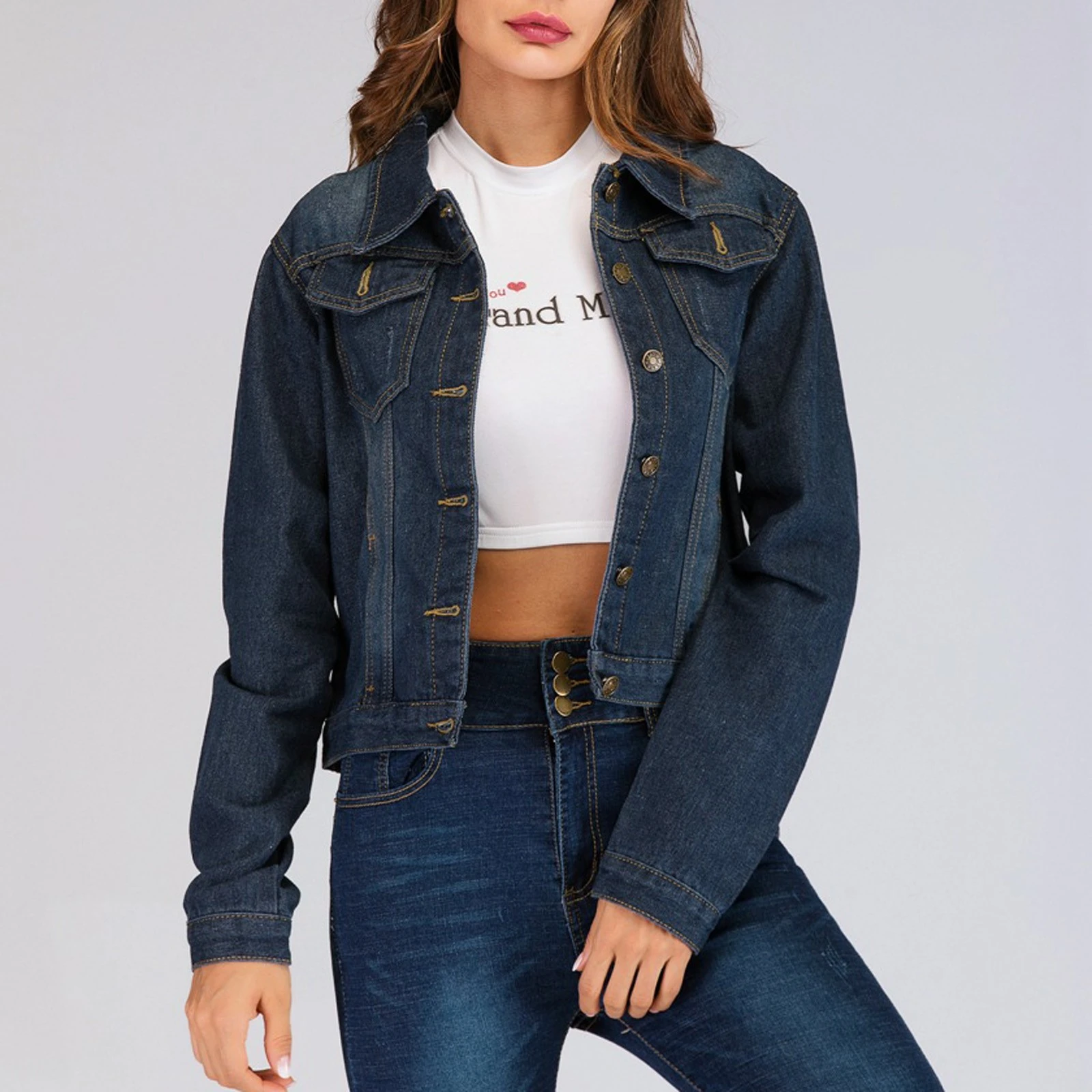 denim jumper jacket