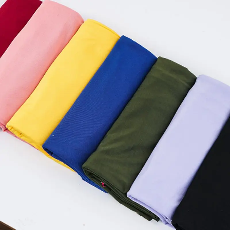 Polyester Stretch Fabric Four Way Jersey Fabric For Sewing Dress