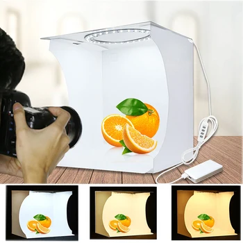 

Folding Light Photo Booth Photo Studio Right Light Photography Soft Box Lightbox Studio Shooting Tent Box with 6 Backdrop