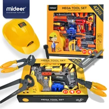 MiDeer Детские ролевые игры игрушки Моделирование Ремонт набор инструментов 3Y+ пластик деревообрабатывающий электрик для мальчиков и девочек подарок