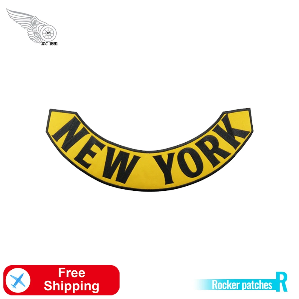 Нашивка Нью Йорка Faction of New York наклейки на одежду сделай сам дизайн куртки