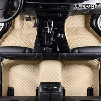 

FUZHKAQI Custom fit Car floor mats for Foton U201 Ix7 V5 Im8 Im6 V3 Ix5 Tunland Midi For QOROS 3/5 car floor mats