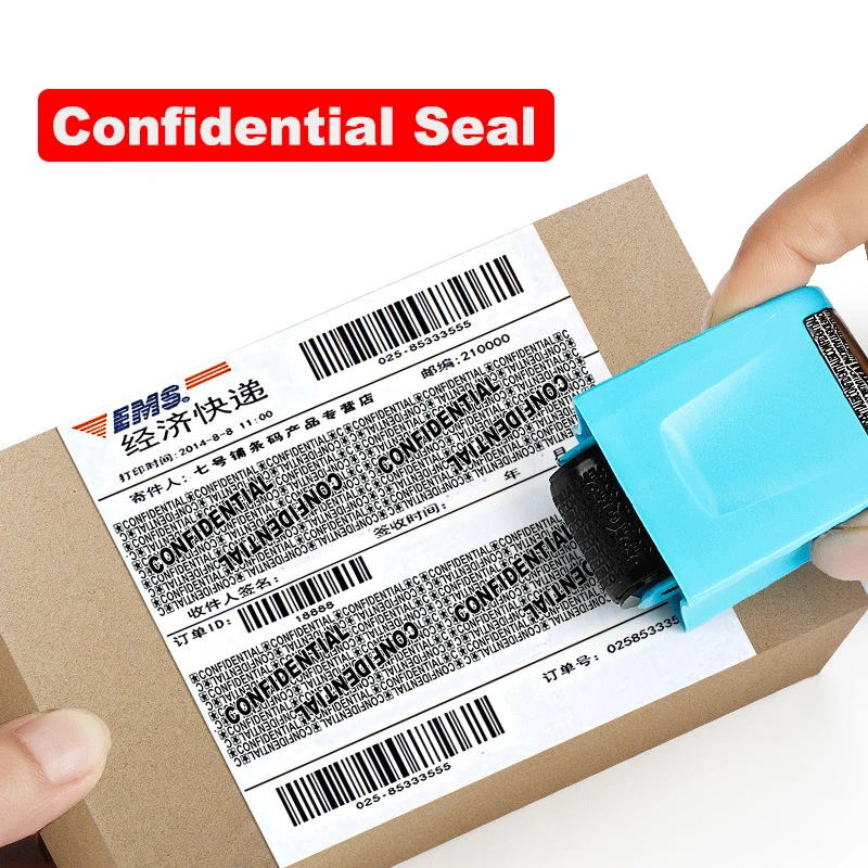Precio Especial Sello de seguridad Personalizado, pegatina de papel Personal, privacidad, carta de porte, protección de información, Sello Personalizado oo3KMm6QkEM