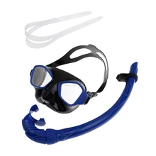 Роскошное профессиональное Подводное плавание с аквалангом подводное плавание Freediving силиконовая маска для глаз Трубка Набор+ маска для дайвинга ремень
