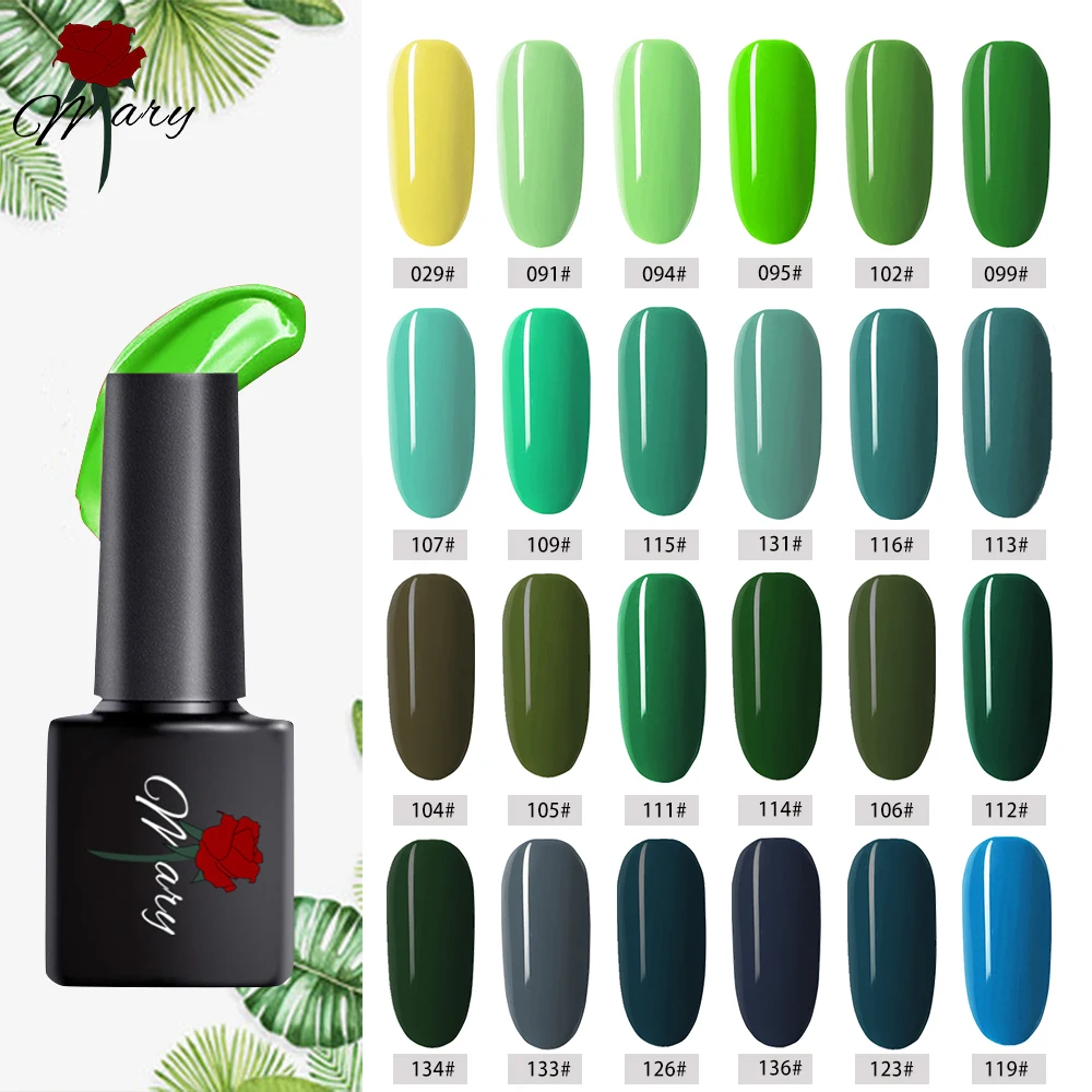 

Rosemary green 24 Colors Gel Nail Polish For Manicure Gel Varnish Hybrid Semi Permanent Gel Lacquer