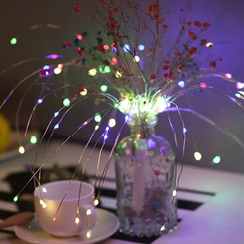 

LED Fairy Lights 8 Modes Dimmable StringLights with Remote Control for Party Home Outdoor WWO66