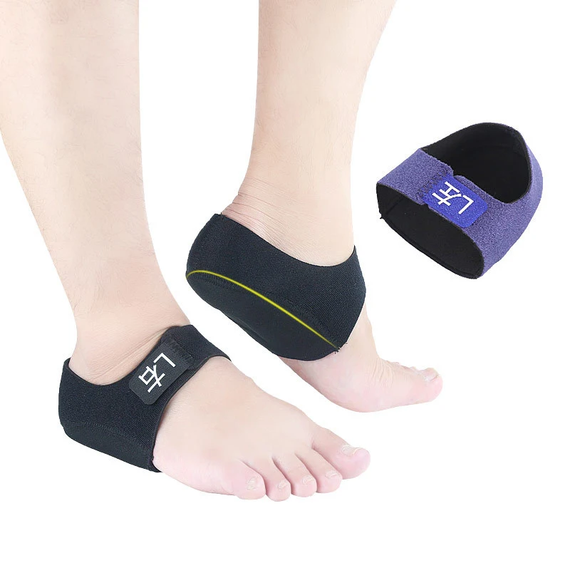 

2Pcs Ankle Support Heel Set Moisturizing Heel Anti-cracked Unisex Silicone Heel Warm Cover To Prevent Planting Cracking Drop