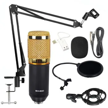 

BM-800 Universal Bearable Load Mic Microphone Shock Mount Clip Holder Stand Radio Studio Sound Recording Bracket