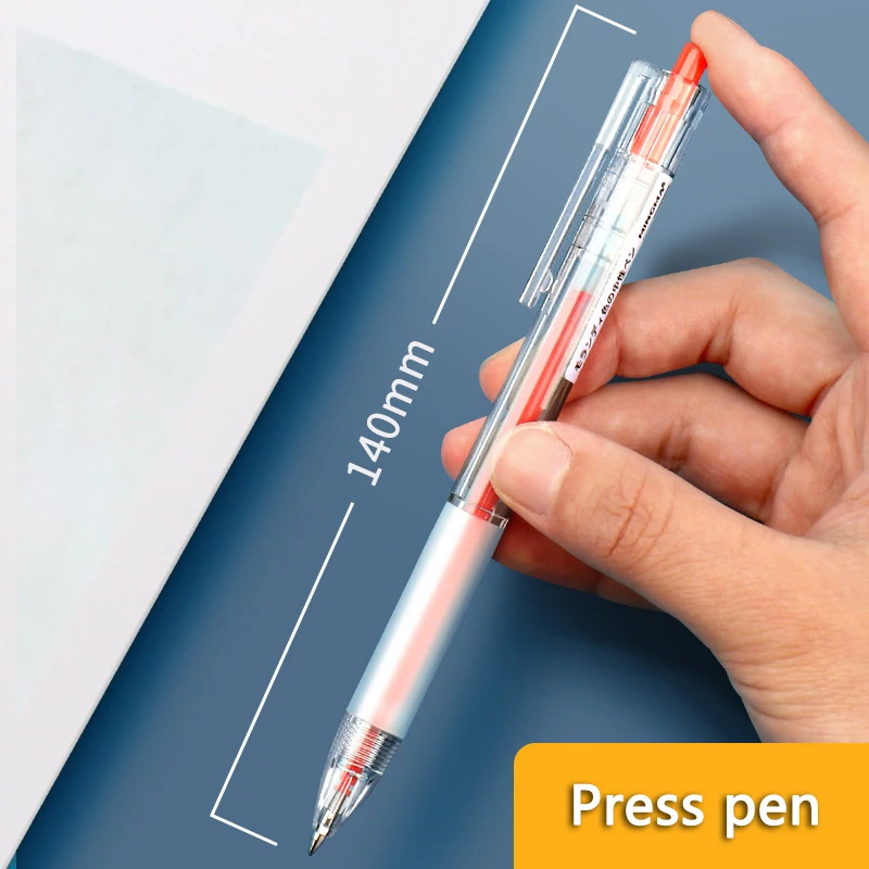 6Colors/Set Cute Morandi Gel Pen Set 0.5mm Color Ink Signature Pen Student  Writing Pen Ballpoint Pen School Office Stationery - AliExpress