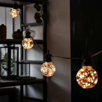 20 Led Lamp Festoen Outdoor String Light Fairy Waterdichte Globe Lamp Wedding Party Decor String Lamp Voor Kerst Verlichting 20 Led Lamp Festoen Outdoor String Light Fairy Waterdichte Globe Lamp Wedding Party Decor String Lamp Voor Kerst Verlichting