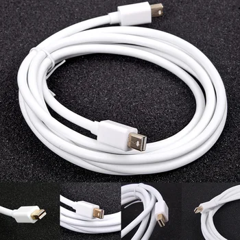 

6ft/1.8m Thunderbolt Mini DP to Mini DP Extension Cable For PC Notebook Macbook 1* Mini DP to Mini DP Extension Cable