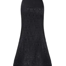 Модный стильный женский винтажный Ретро Викторианский стиль гофрированный рыбий хвост Русалка Макси платье