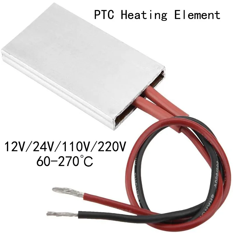 12v/24v/110v/220v Constant Temperature Ptc Ceramic Heating Plate Air  Electric Heater Heating Plate 50*28.5*5mm Can Be Customized - Patio Heaters  - AliExpress