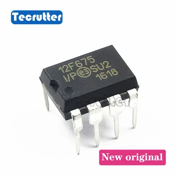 

10PCS PIC12F675-I/P PIC12F675 MCU 8BIT 1.75KB FLASH DIP8